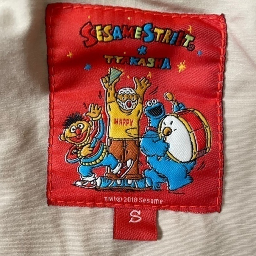 RARE Sesame Street x Tyakasha Streetwear Elmo Faux Fur Parka Coat Jacket - Picture 6 of 16